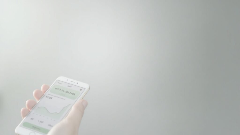 Bank account balance update