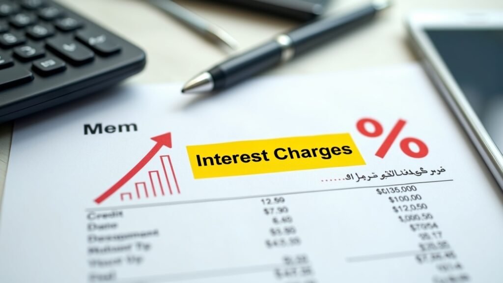 Interest charges highlighted