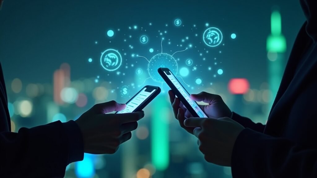 Money transferring digitally