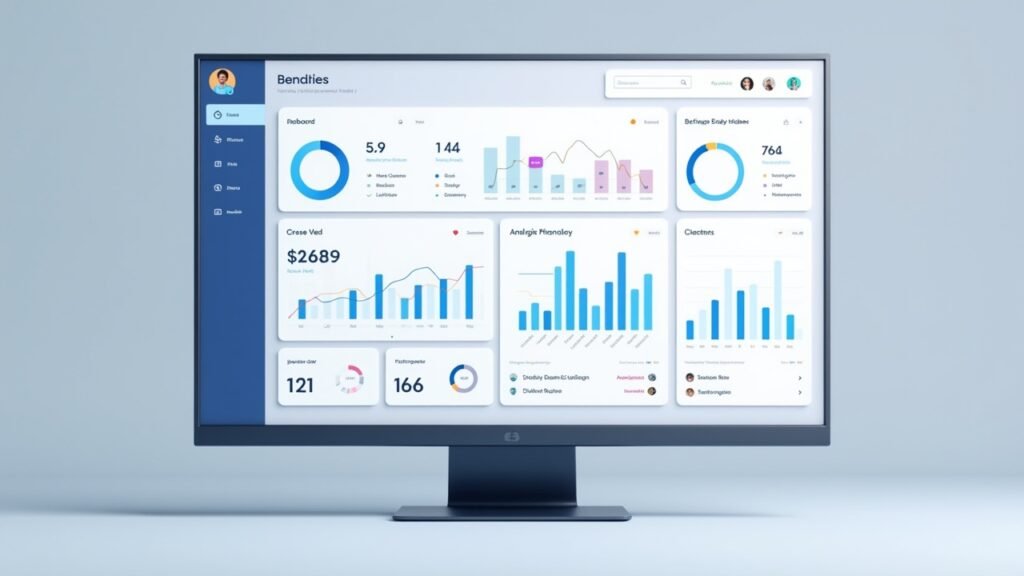 App dashboard interface