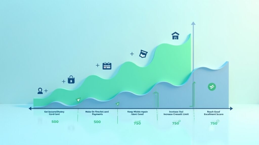 Credit building timeline
