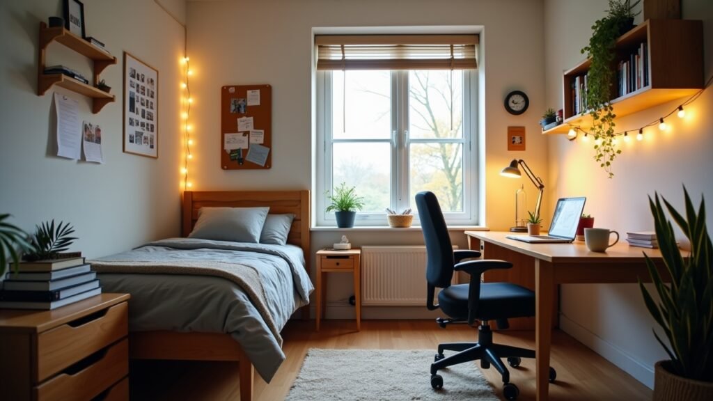 Dorm room budget setup