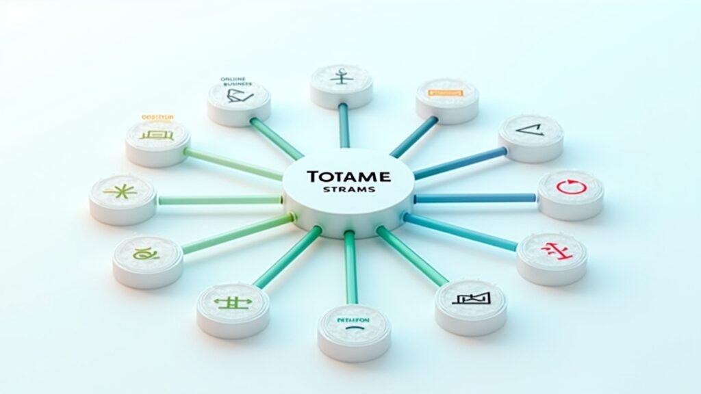 Income streams diagram