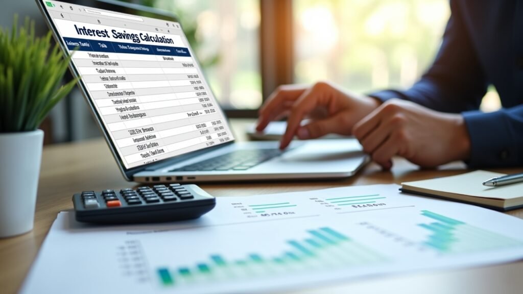 Interest savings calculation