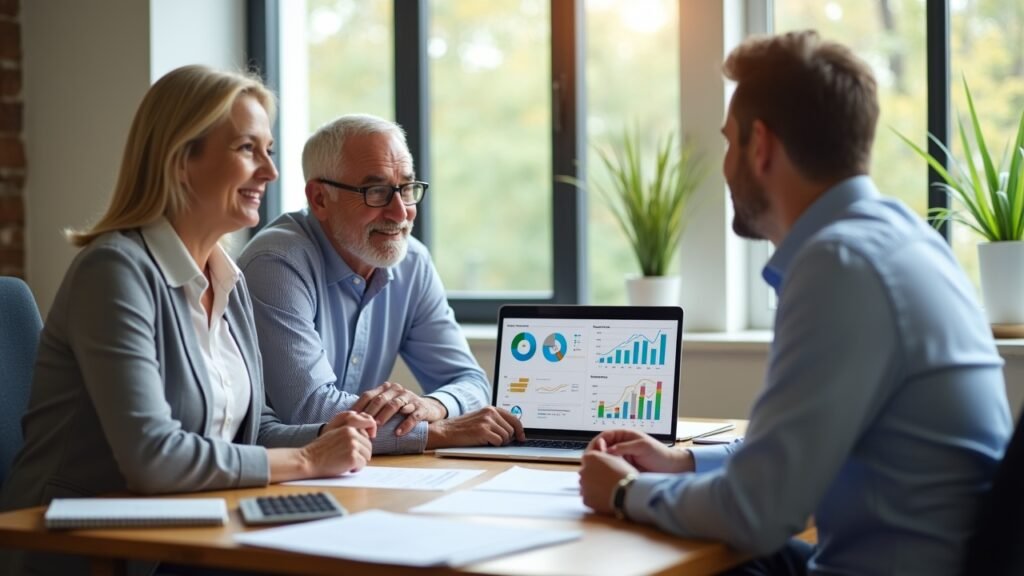 Retirement planning session