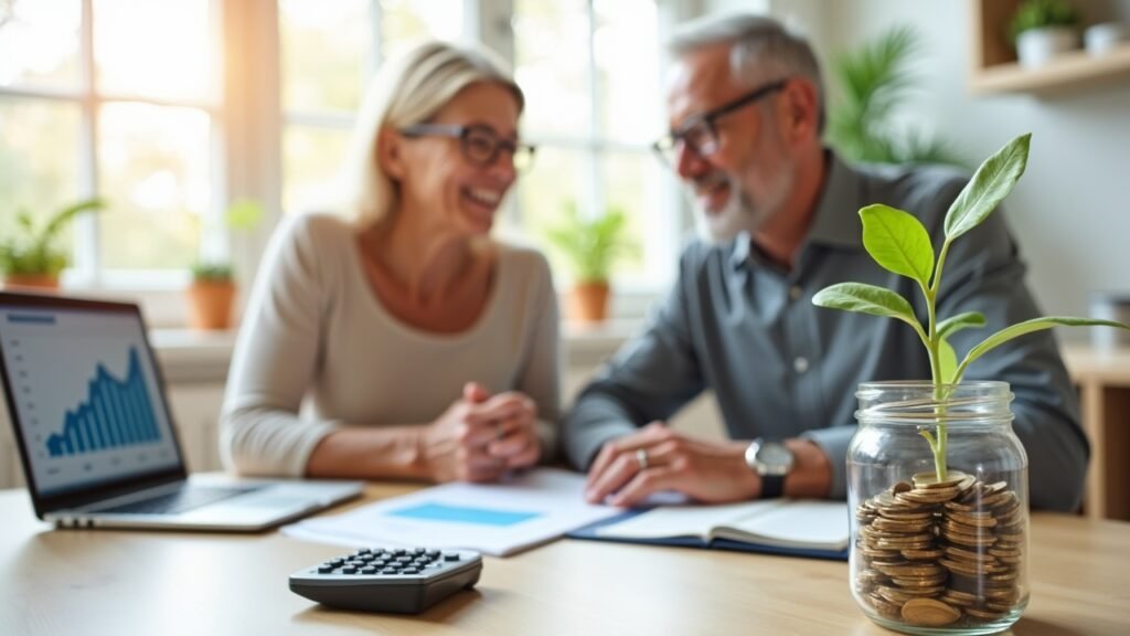 Retirement savings growth