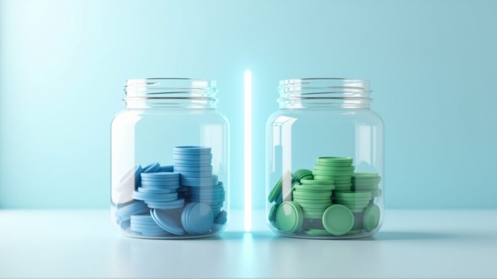 Separate accounts visual