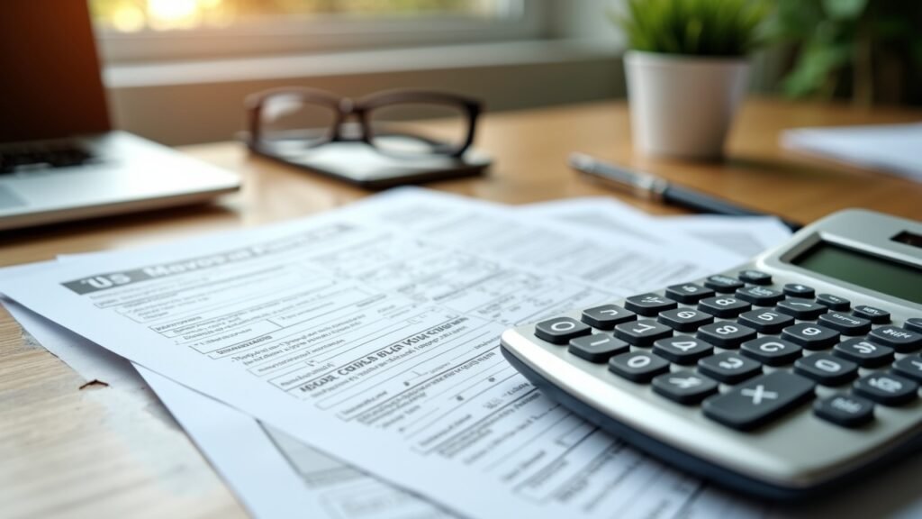 Tax forms and calculator