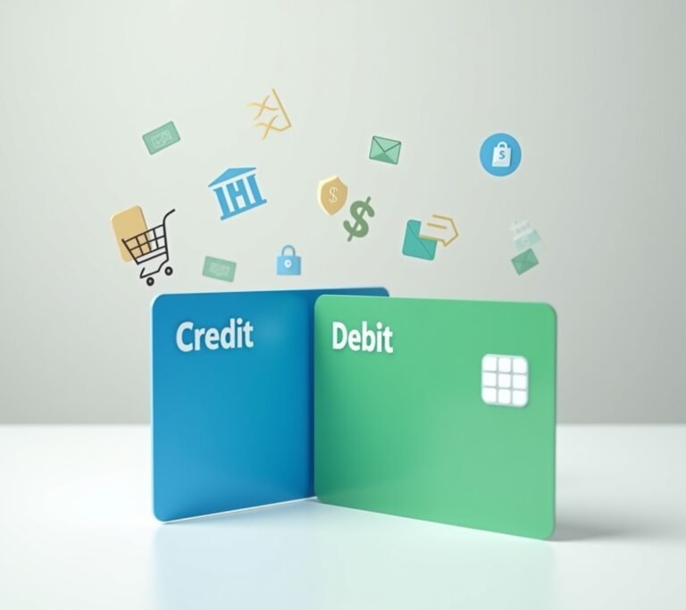 Credit and debit cards