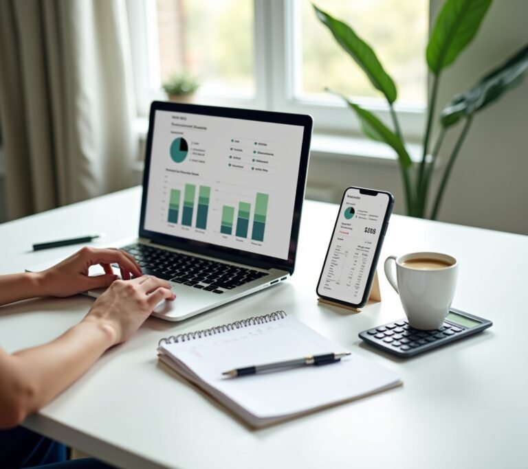 Expense tracking on phone