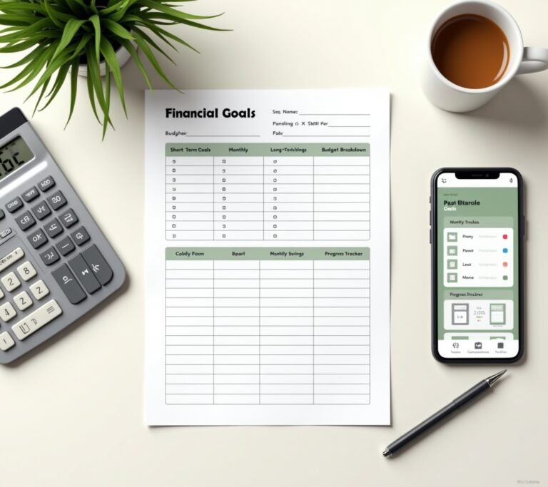 Goals planning worksheet