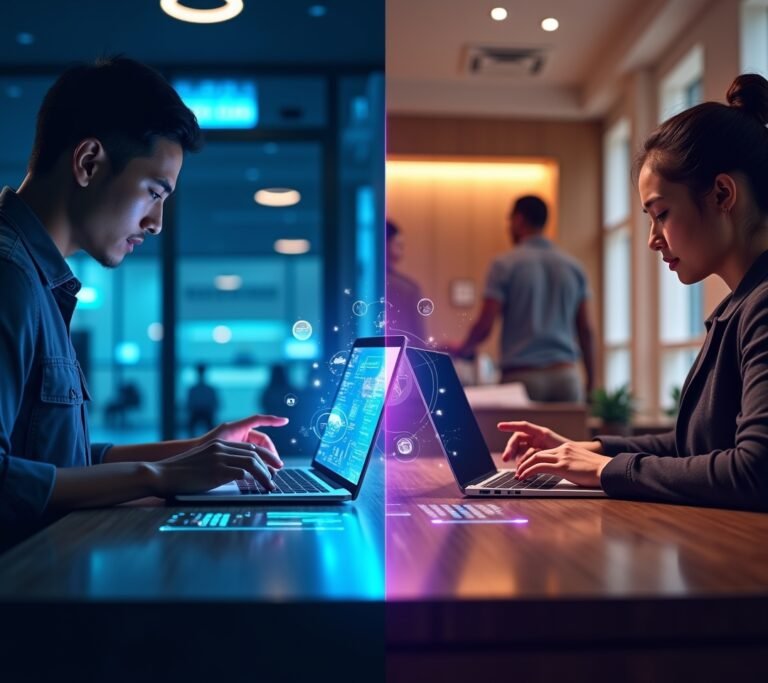 Online banking interface