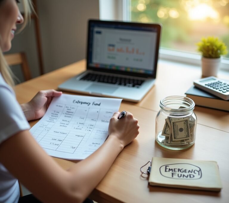 Emergency fund tracker