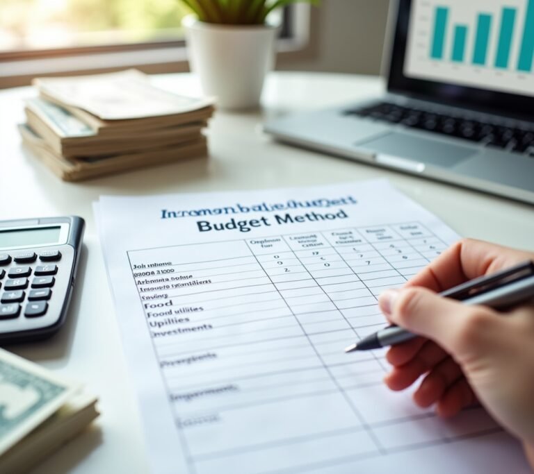 Paycheck allocation chart