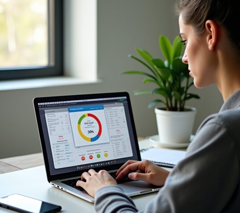 Credit report with inquiries